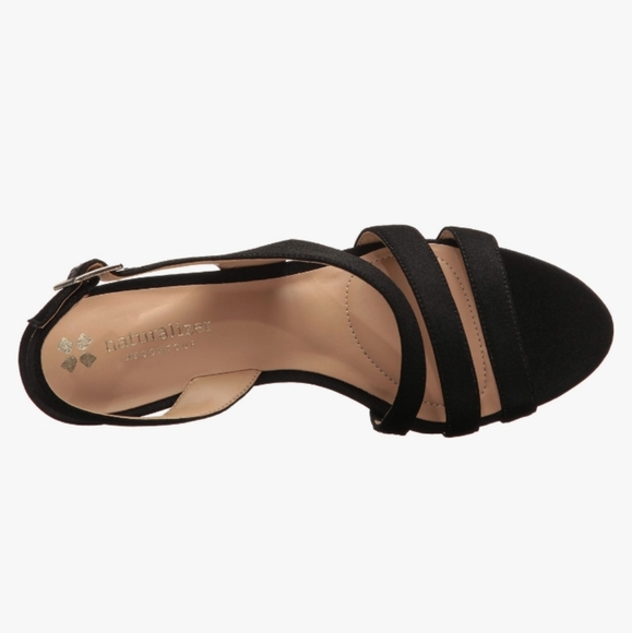 💥NIB NATURALIZER WOMEN TAIMI DRESS SANDALS SIZE 8W BLACK - Picture 4 of 5